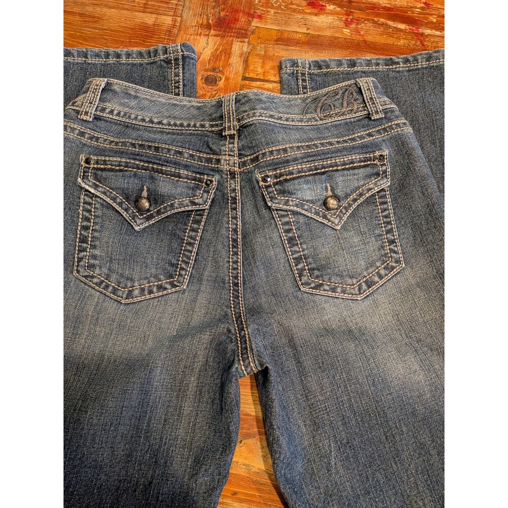 Vintage Code Bleu bootcut Jeans - Picture 8 of 8